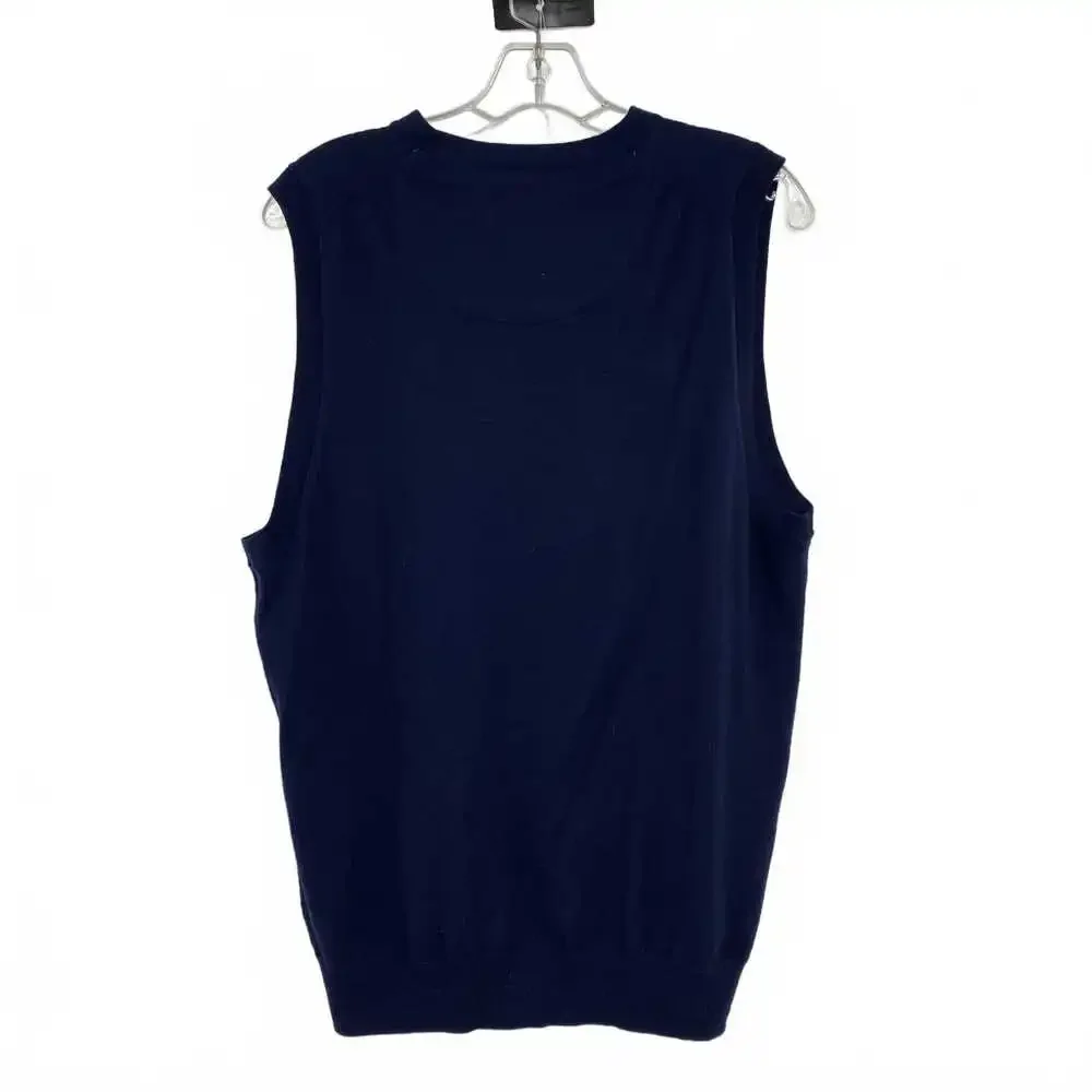 Nordstrom Blue Merino Wool Vest Knit | Men’s Medium